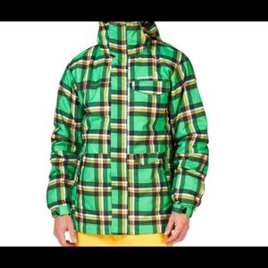 NWT O’NEILL Escape Ser. Mens XL Grid Jacket Plaid